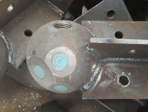 桐乡螺栓球球塞，网架配件